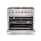 Forno Galiano Gold Professional 36In. Freestanding Dual Fuel Range FFSGS6156-36 - alternate 5
